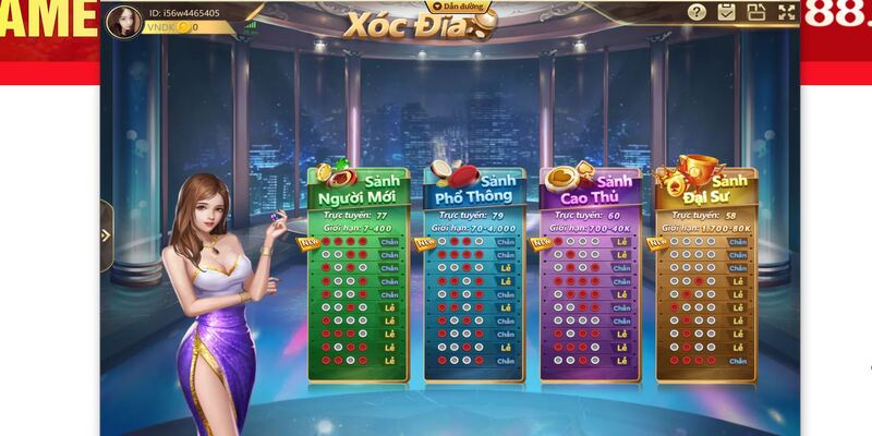 Tìm hiểu về game xóc đĩa J88